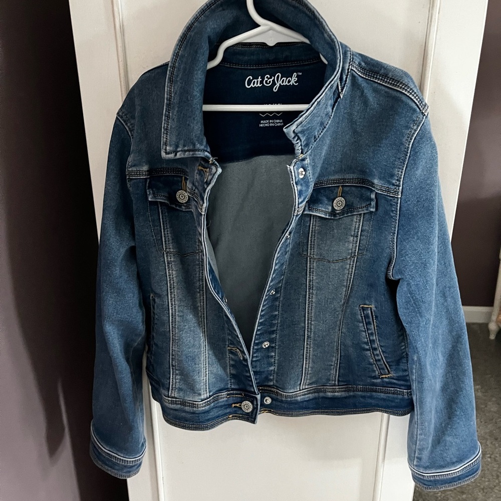NWOT Cat & Jack Blue Denim Jacket NWOT